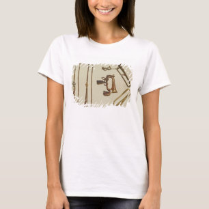 Cavalry trumpet, a bugle, a gilt trumpet made by J T-Shirt