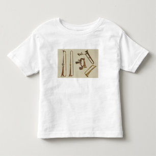Cavalry trumpet, a bugle, a gilt trumpet made by J Toddler T-shirt