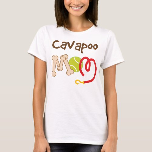 Cavapoo Dog Breed Mom Gift T_Shirt