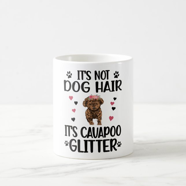 Cavapoo Dog Lover Cavapoo Mom Cavoodle Dog Owner Coffee Mug (Center)