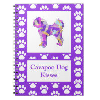 Cavapoo Kisses Cute Dog Silhouette PPY&B
