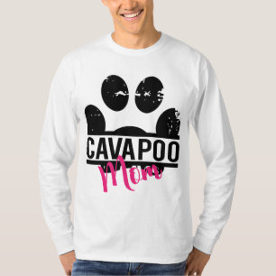 Cavapoo Mom Dog Breed Pet Lover Gift For Her, Girl T-Shirt