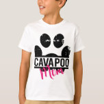 Cavapoo Mom Dog Breed Pet Lover Gift For Her, Girl T-Shirt