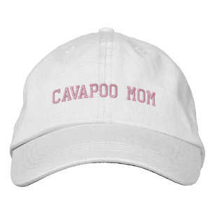 Cavapoo Mom Dog Mom Athletic Embroidered Baseball Cap