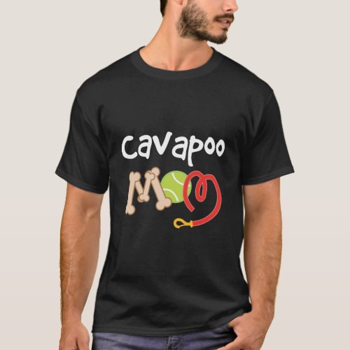 Cavapoo Mom Gift For Dog Owner T_Shirt