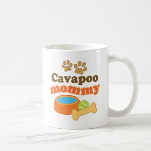 Cavapoo Mommy Dog Breed Gift Coffee Mug