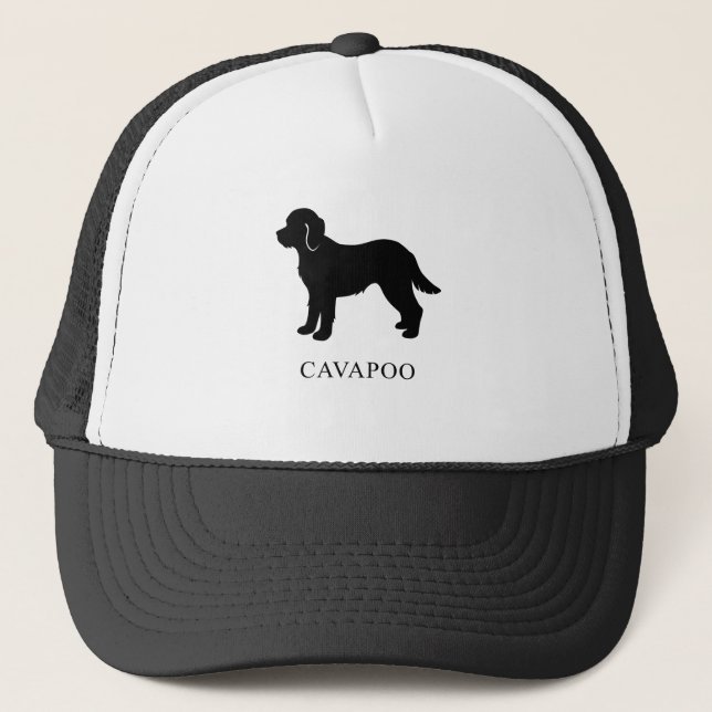 Cavapoo Trucker Hat (Front)