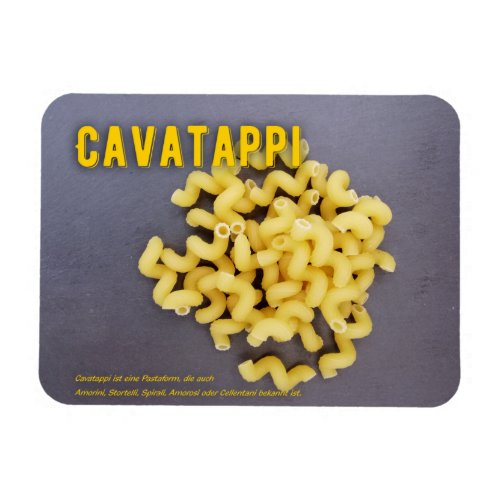 Cavatappi Italienisches Restaurant Rezept zutat  Magnet