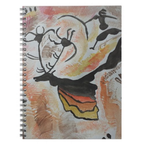 Cave Art Abstract Notebook