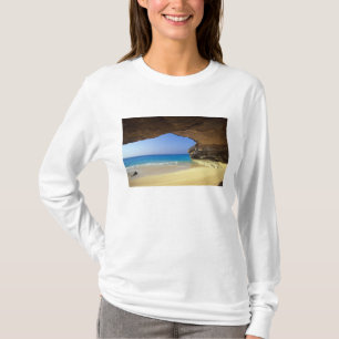 Cave at French Bay, San Salvador Island, T-Shirt
