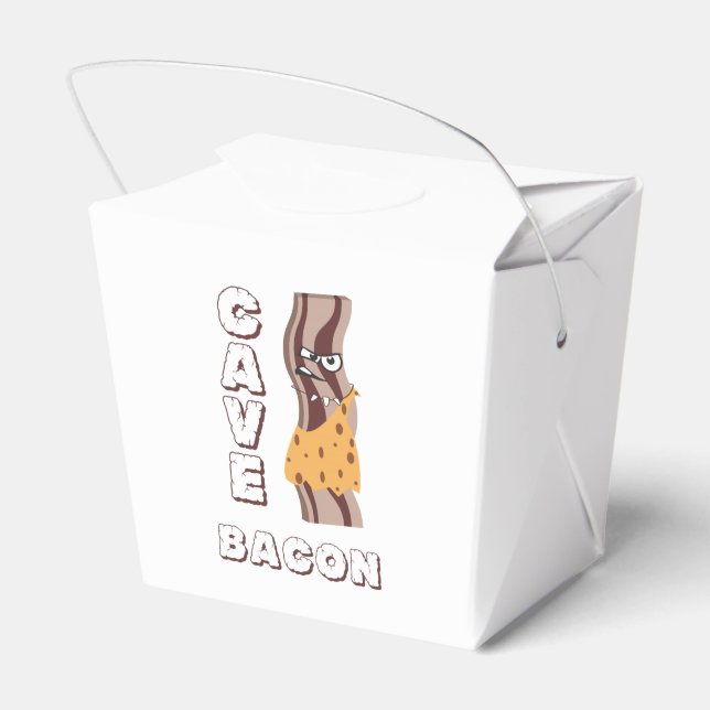 Cave Bacon Favor Boxes (Back Side)