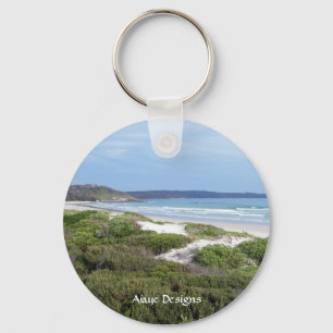 Cave Beach Keychain