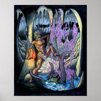 Cave Creature Poster