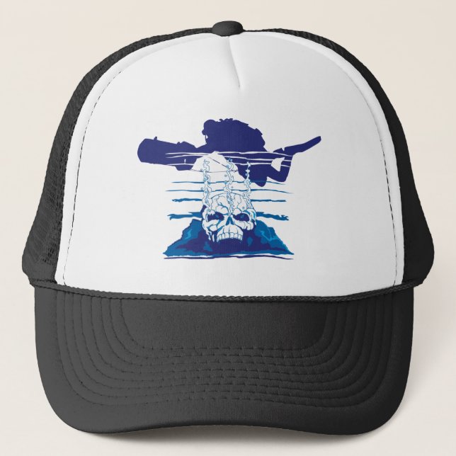 CAVE DIVER TRUCKER HAT (Front)