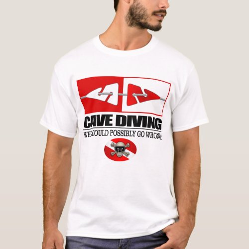 Cave Diving Line Markers T_Shirt