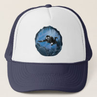 Cave Diving - Underwater Scuba Diver