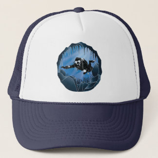 Cave Diving - Underwater Scuba Diver Trucker Hat