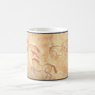 Cave Drawing Painting of Horses Coffee Mug