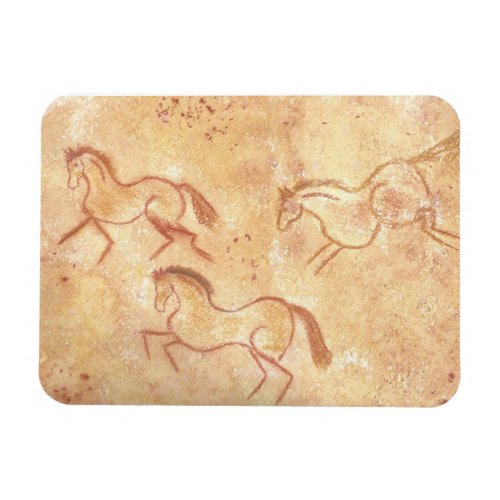 Cave Drawing Painting of Horses Magnet
