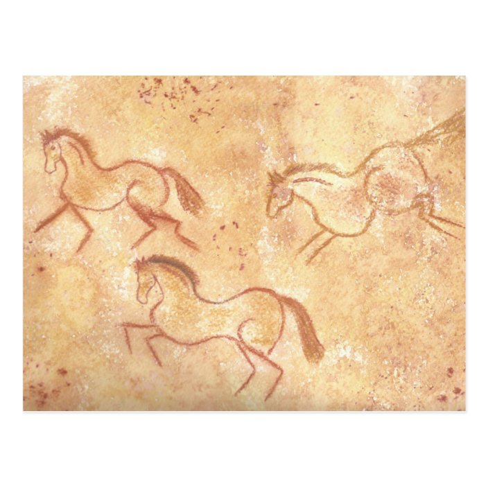 Cave Drawing Painting Of Horses Postcard Zazzle Com   Cave Drawing Painting Of Horses Postcard Re09757530ed74d9da43e53128e74fa4f Vgbaq 8byvr 704 