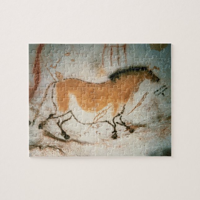 Cave drawings Lascaux French Prehistoric Jigsaw Puzzle (Horizontal)