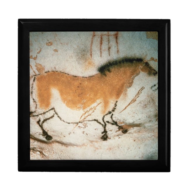 Cave drawings Lascaux French Prehistoric Keepsake Box (Front)