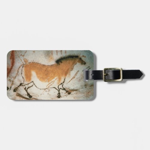 Cave drawings Lascaux French Prehistoric Luggage Tag