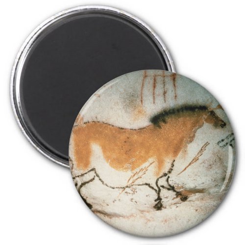 Cave drawings Lascaux French Prehistoric Magnet