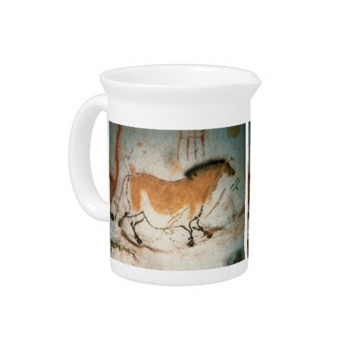 Cave drawings Lascaux French Prehistoric Pitcher