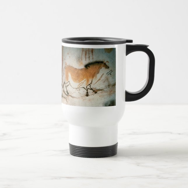 Cave drawings Lascaux French Prehistoric Travel Mug (Right)