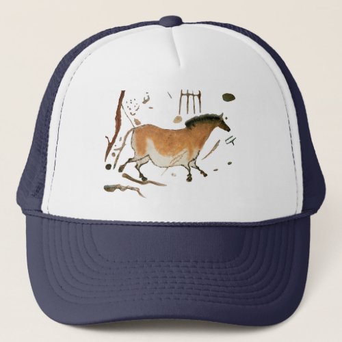 Cave drawings Lascaux French Prehistoric Trucker Hat