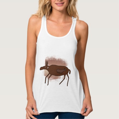 Cave Drawings Mother Baby _Animals Tank Top