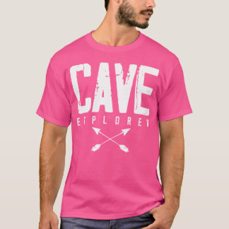 Cave Explorer Caving Spelunking Cave Diver Diving T-Shirt