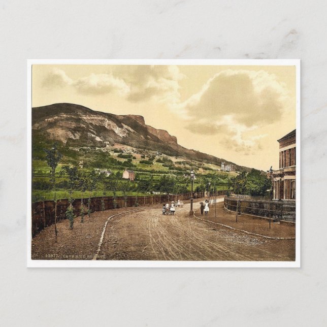 Cave Hill. Belfast. Co. Antrim, Ireland rare Photo Postcard (Front)