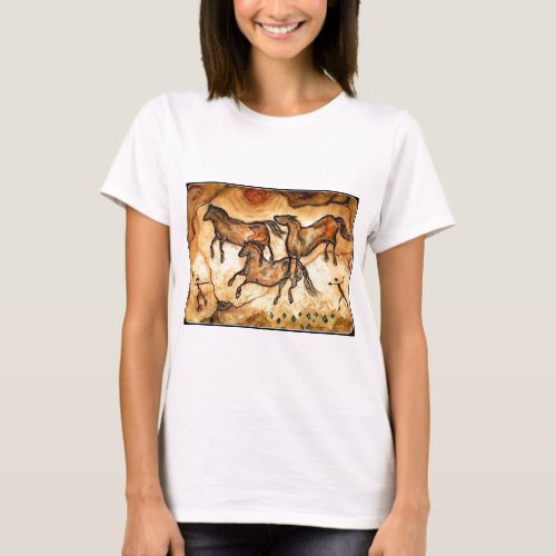 Cave Horses  T_Shirt