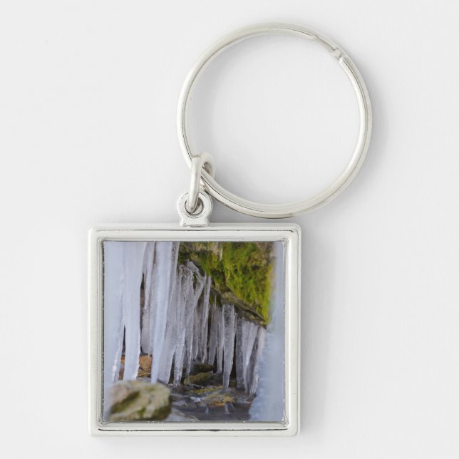 Cave Icicles Keychain (Front)