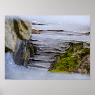 Cave Icicles Poster