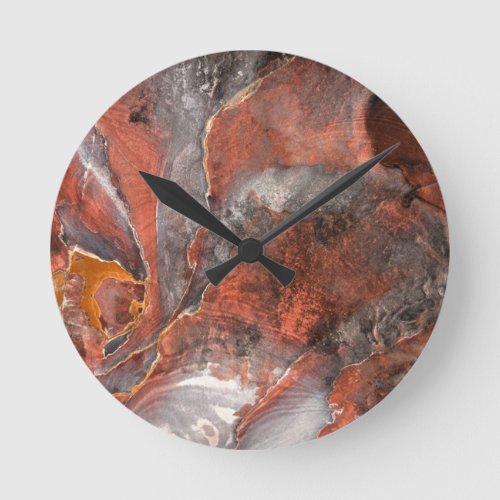 Cave in Petra Jordan Round Clock