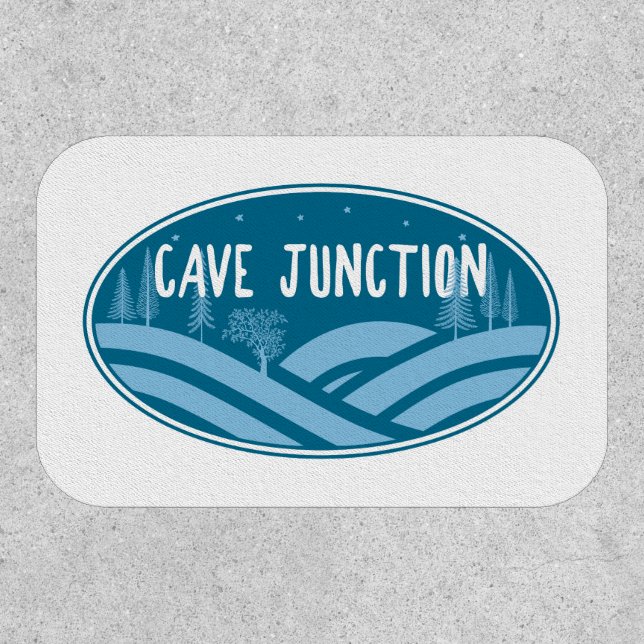 Cave Junction Oregon Outdoors Patch (Front)