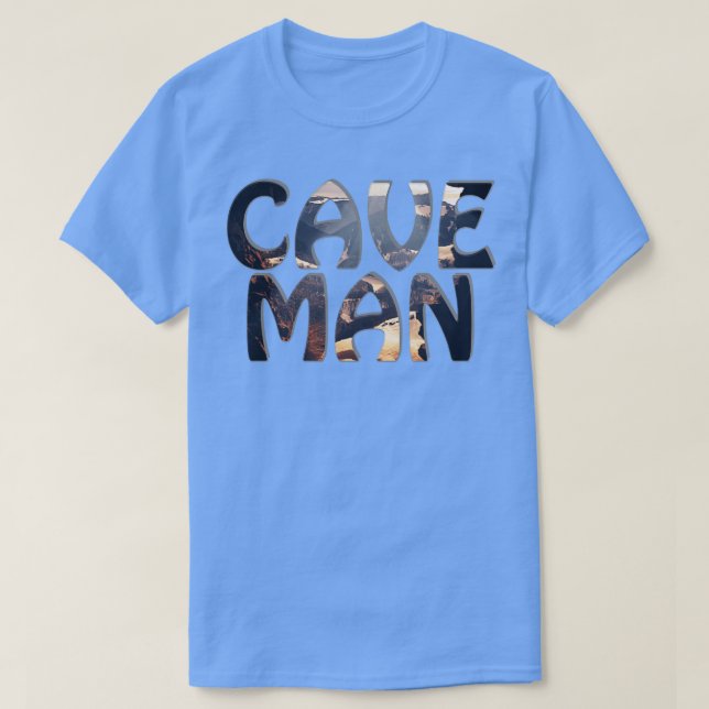 CAVE MAN T-Shirt (Design Front)