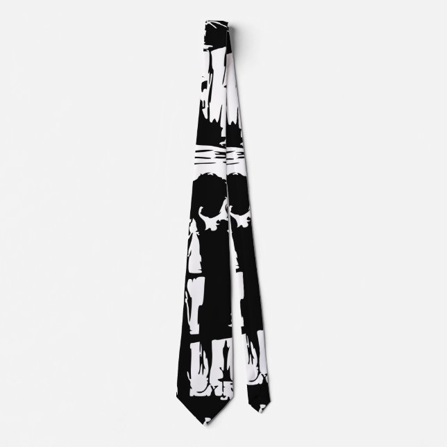 CAVE MAN THEORY NECK TIE (Front)