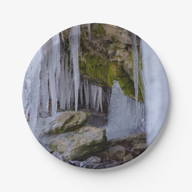 Cave Of Ice Paper Plates (Front)