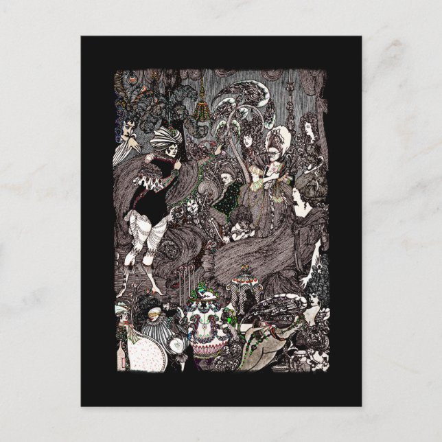 Cave of Spleen Gothic Artwork Postcard (Front)