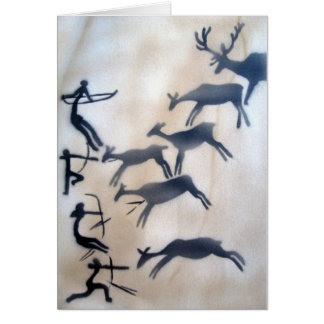 Cave Painting Archery Cards