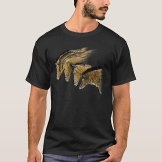 Cave Painting of four horses from Chauvet T-Shirt