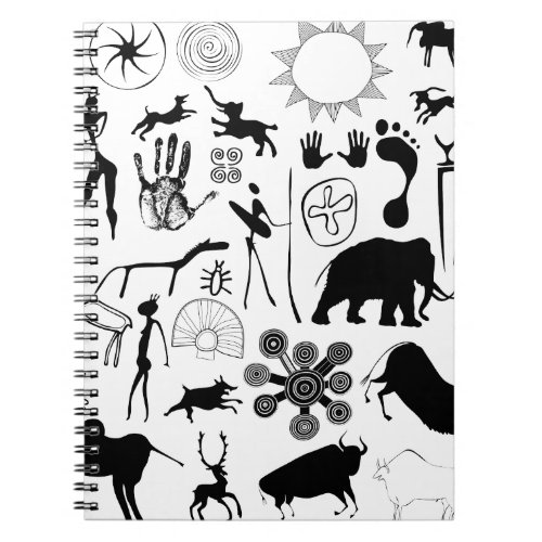 Cave paintings _ primeval art notebook