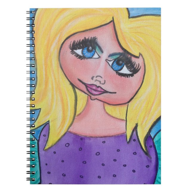 Cave Woman - Notebook - Blond (Front)