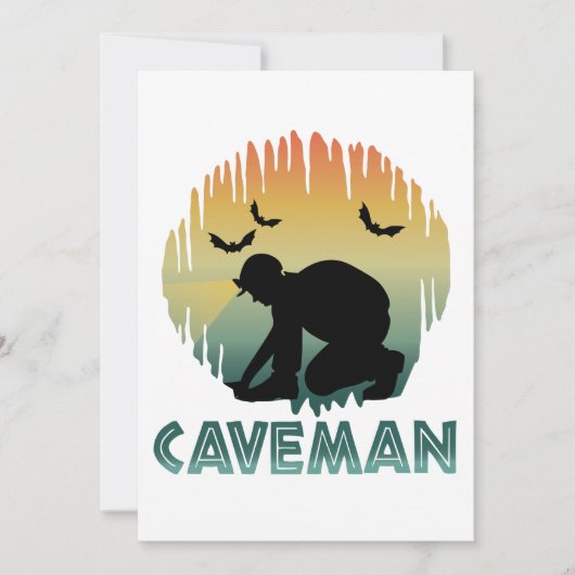Caveman - Caver Speleology (Front)