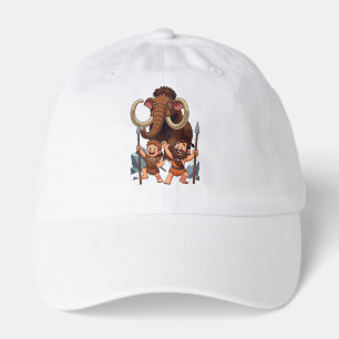 Caveman Dad and Son Mammoth Hunt Hat