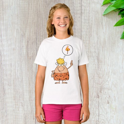 Caveman Fire T_Shirt